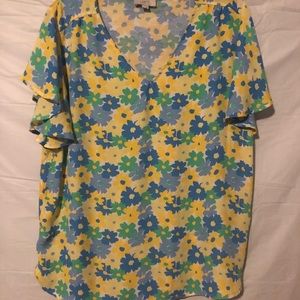 Loft Sping Floral Blouse